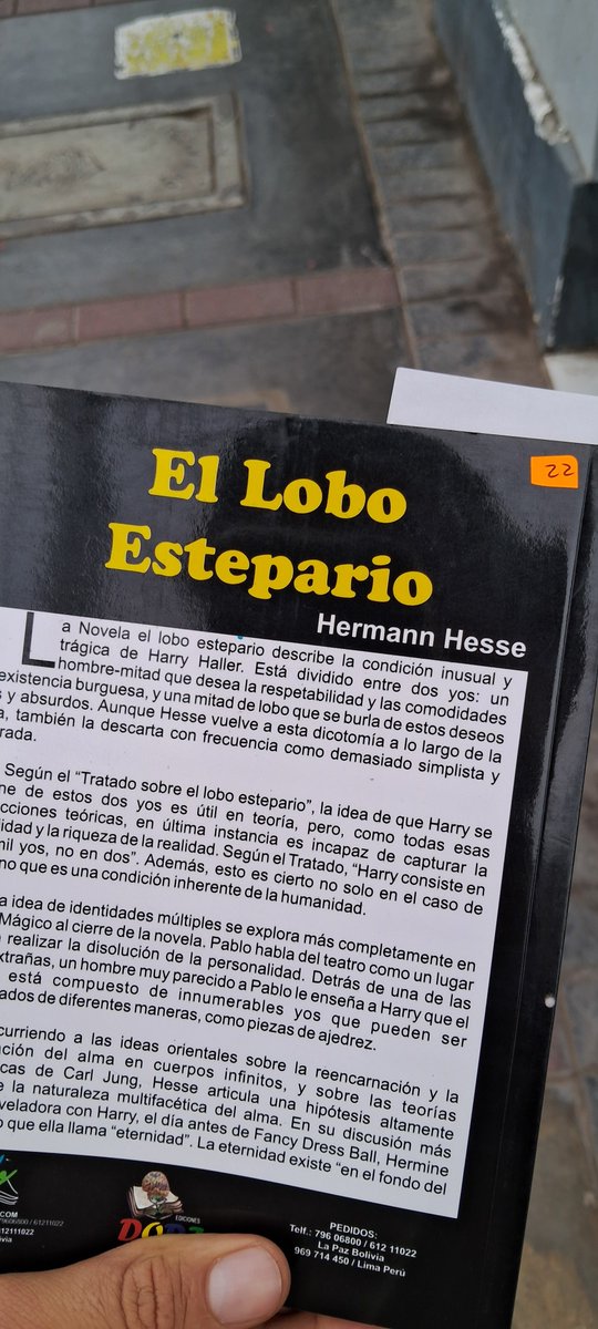 EdsonOj5's tweet photo. Yo soy un solitario como El Lobo de la Estepa. https://t.co/irpCsFuWcE