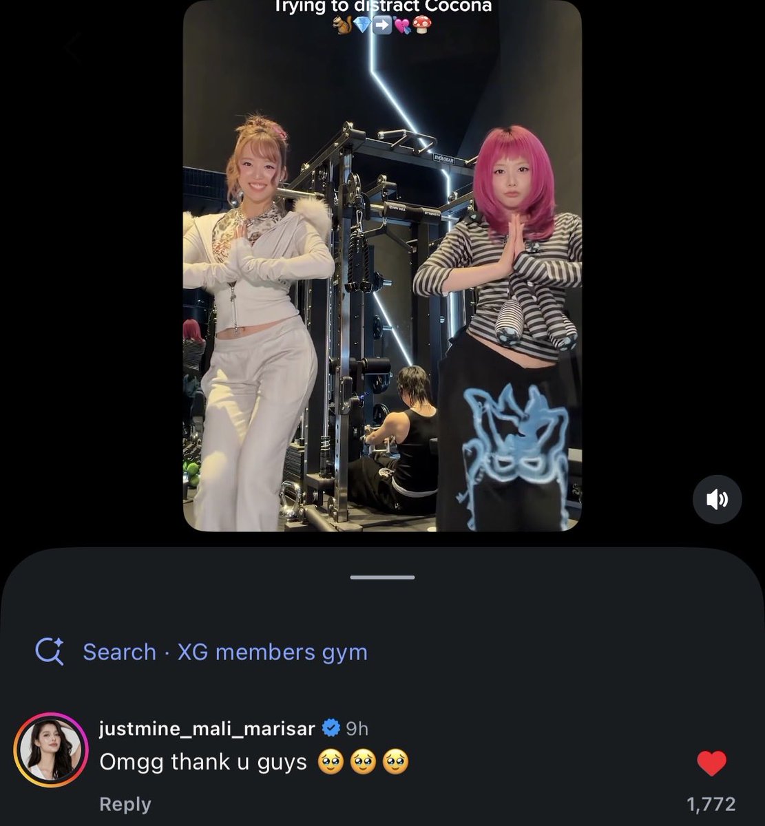 xgfimsm's tweet photo. T-pop artist Mali Marisar replied to XG’s post❣️ https://t.co/uJVGcpWeBk
