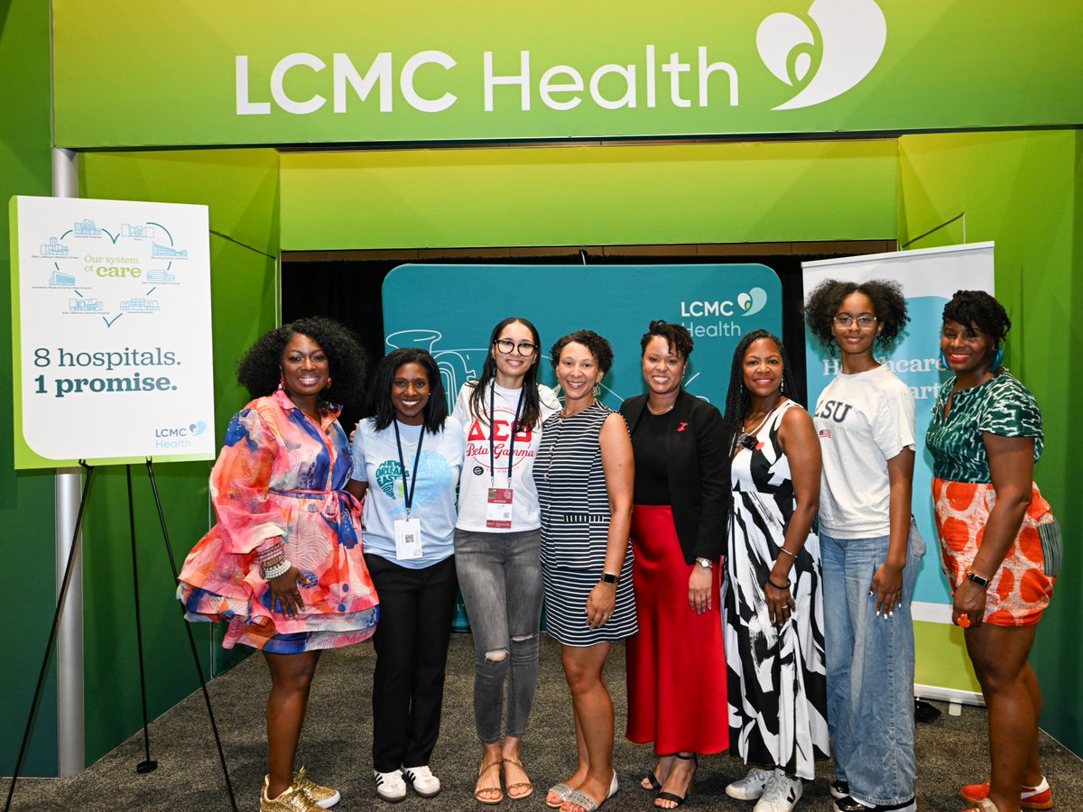 LCMCHealth's tweet photo. More than a festival. A healthier community. At #ESSENCEFest, LCMC Health connected with 1,000+ community members and provided nearly 1,500 free health screenings alongside our incredible partners and volunteers.

Thank you for helping us show the love. 💙
@UMCNO @TouroInfirmary @manfamchildrens @NOEHospital @AHALouisiana