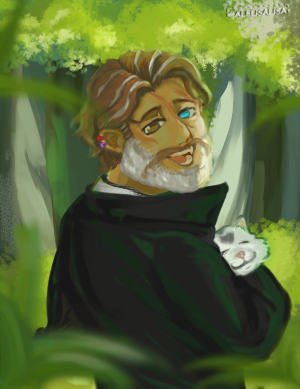 Alelisalisa's tweet photo. Um dia feliz #ordemparanormalrpg #fanart #ArthurCervero https://t.co/U4RwbppGyQ