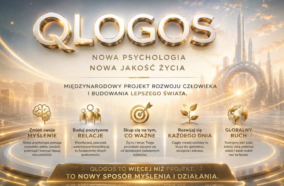 qLogos2026's tweet photo. Nowa Psychologia. Nowa jakość Życia. https://t.co/2RTHzji9yU

c.d.
https://t.co/JlvrTnAK1x

Spotkania Otwarte: 
Wtorek i czwartek - godz.18 
Sobota - godz.14

Dołącz do qLogos: 
https://t.co/eUQ2Bwn1Ys      

Kontakt: 
+48 668 613 337     

#tymochowicz #ai 

qLogos Społeczność https://t.co/k9oUNNi1nC