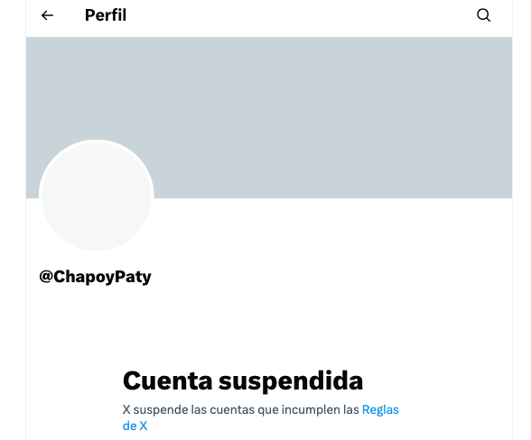 liderfiscal's tweet photo. #ULTIMAHORA Muchas cuentas como la de @tiopedritosola @ChapoyPaty deberian de correr esta misma suerte, por fin lo logramos, esperemos que más de este tipo de cuentas sean bajadas de esta plataforma ¿apoyan? https://t.co/Re1x3QUWji