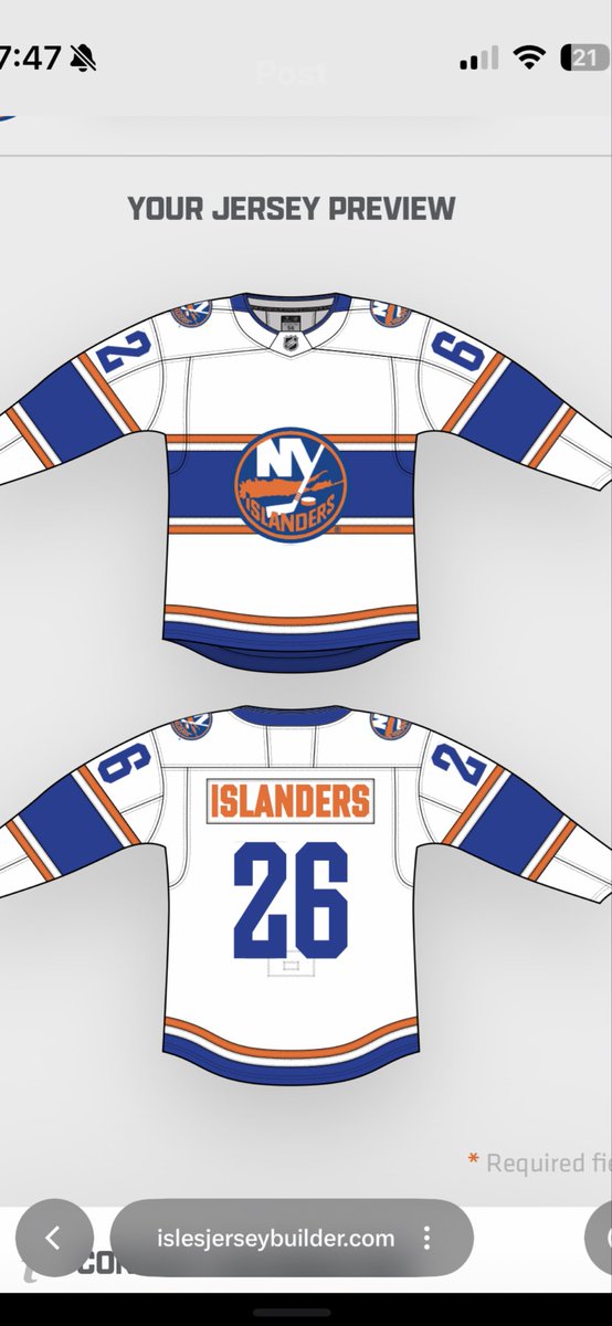 Billstrom85's tweet photo. @NYIslanders https://t.co/hYgdXeyb3E