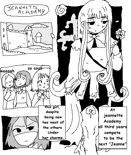 NejikoD's tweet photo. 1/5 "Les Jeannettes" one shot Mspaint Manga https://t.co/PvG3fcGsg4