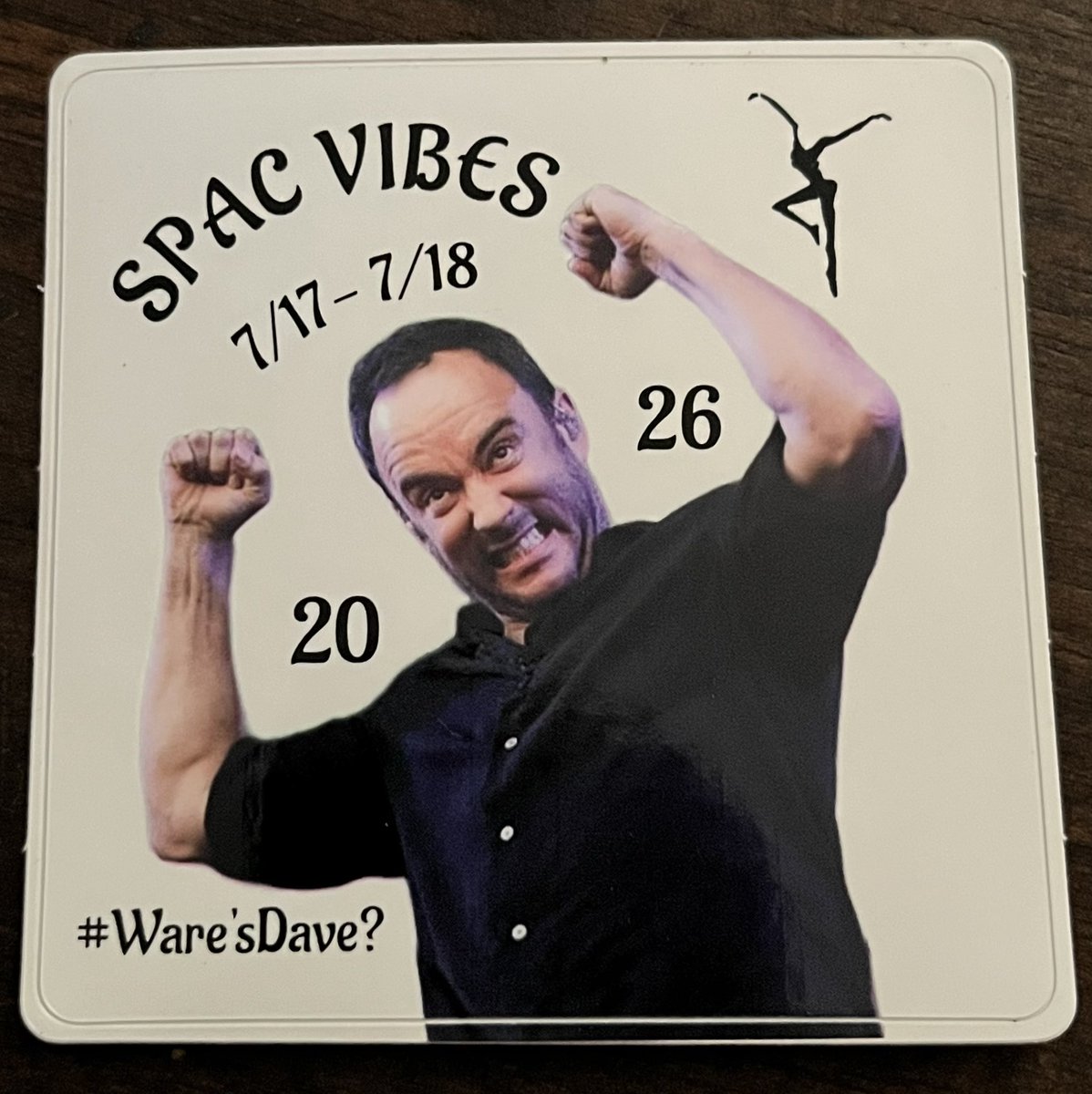 DMBdave28's tweet photo. DMB Family! If you’re attending either show at Gilford or Spac.. BOLO for these stickers!! 👀 They’ll be hidden all around both venues! Some hints on instagram @DMBdaveO others will be up to you to find on your own 😊Good luck &amp; have fun! #WaresDave @DMBGorgeCrew @davematthewsbnd https://t.co/UfjmcQWrVA