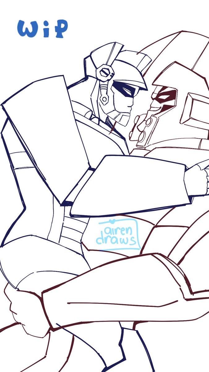 renrendraws's tweet photo. WIP :>> #tfa #megop #opmeg #tf https://t.co/6I4D3P82uz