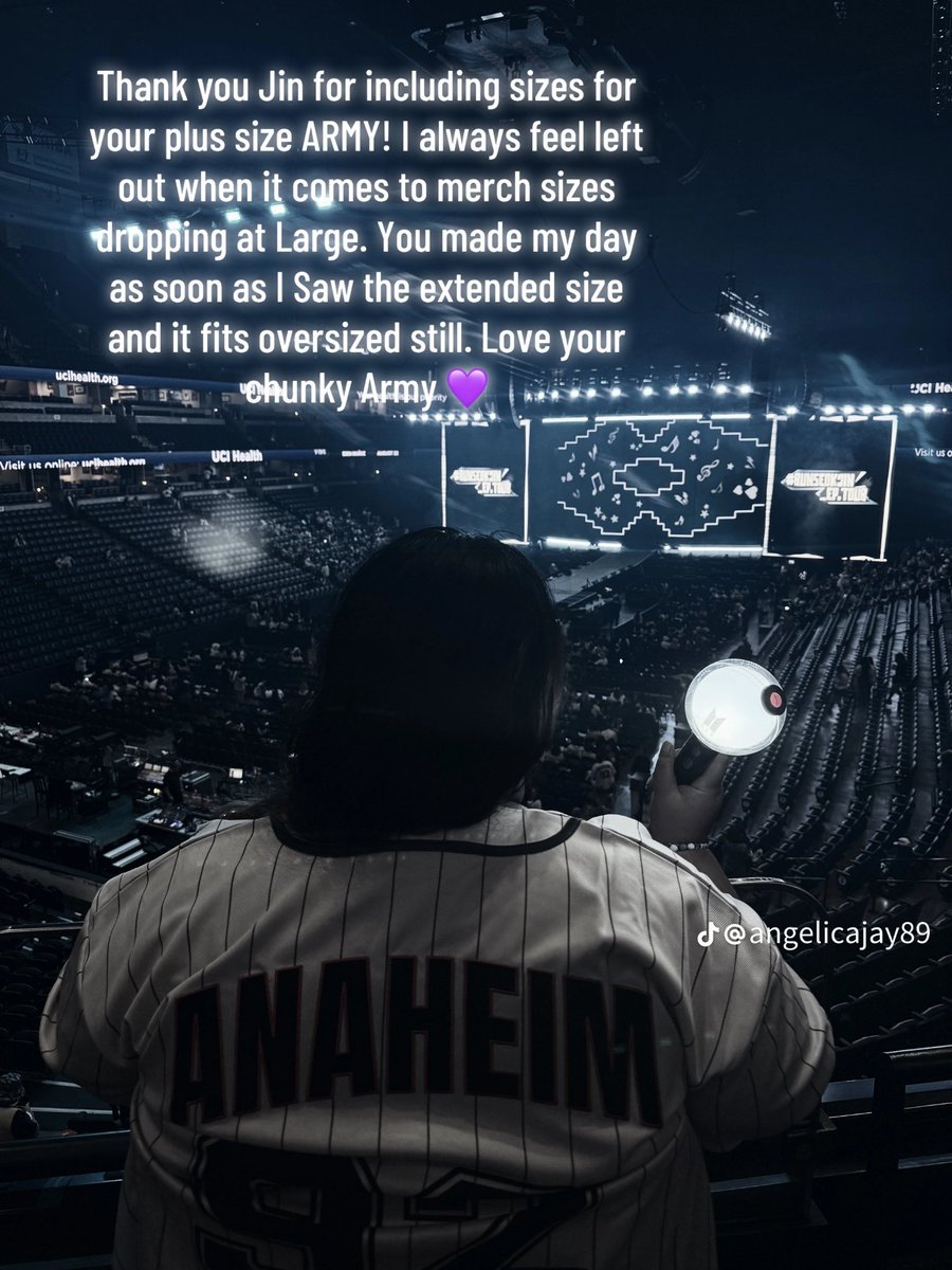 jinyamira765's tweet photo. Jin's kindness lives in the details. Expanding the merch sizes wasn't just a design choice—it was a gentle reminder that every ARMY deserves to feel included. That's so beautifully Jin. https://t.co/72tYbmOToV