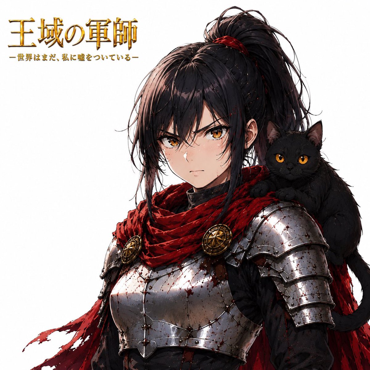 minazuki_yugo's tweet photo. 【キャラクター紹介①】

日御子（ひみこ）

元王女。

父を殺し、革命を成功させた少女。

誰もが彼女を英雄と呼んだ。

だが、彼女だけは笑えなかった。

『王域の軍師 ― 世界はまだ、私に嘘をついている ―』

7月15日公開。

#王域の軍師 #小説家になろう #ハイファンタジー https://t.co/kGDsi6NXzU