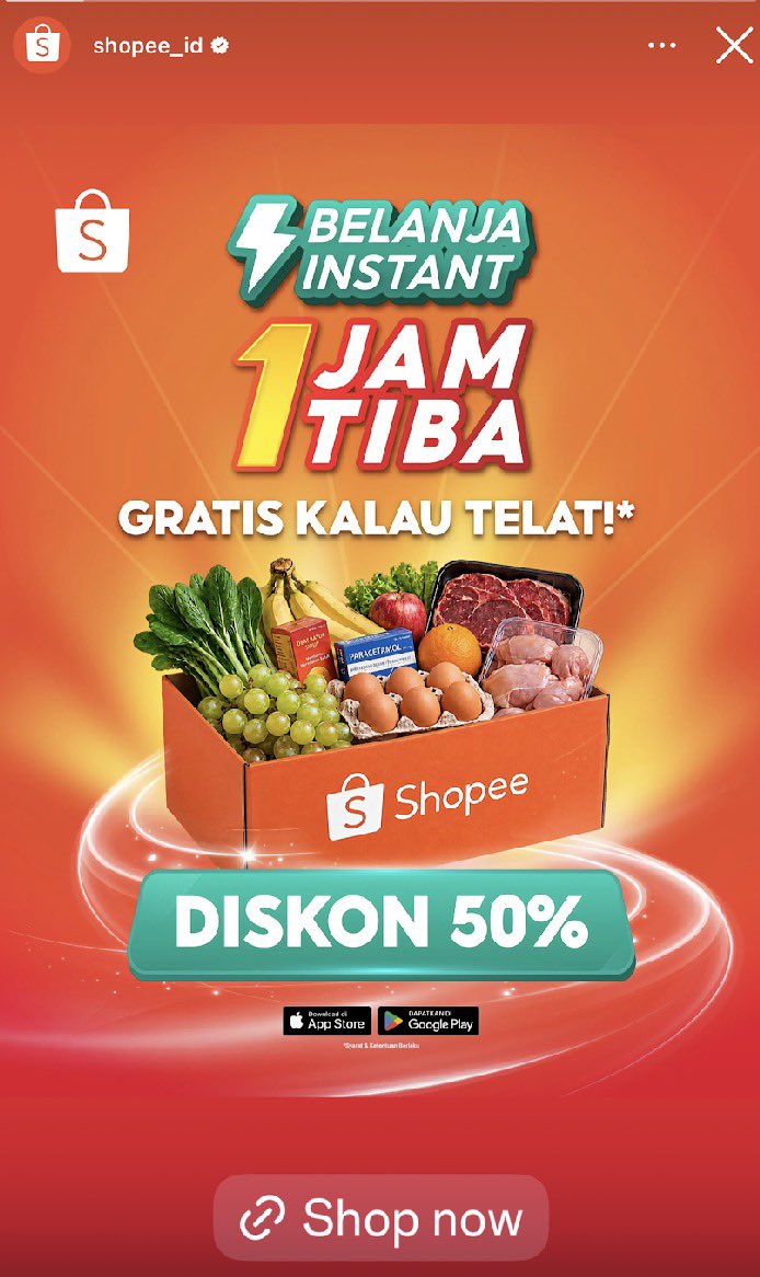 waveert281's tweet photo. buat orang yang males ribet dan suka yang satset ayam beku tuh pilihan utama banget deh makanya aku suka stok lewat Shopee Belanja Instant 1 Jam Tiba yang sat set juga terus ada Diskon 50%, plus Gratis Voucher Kalau Telat #ShopeeBelanjaInstant1Jam https://t.co/893Ju8aWO0