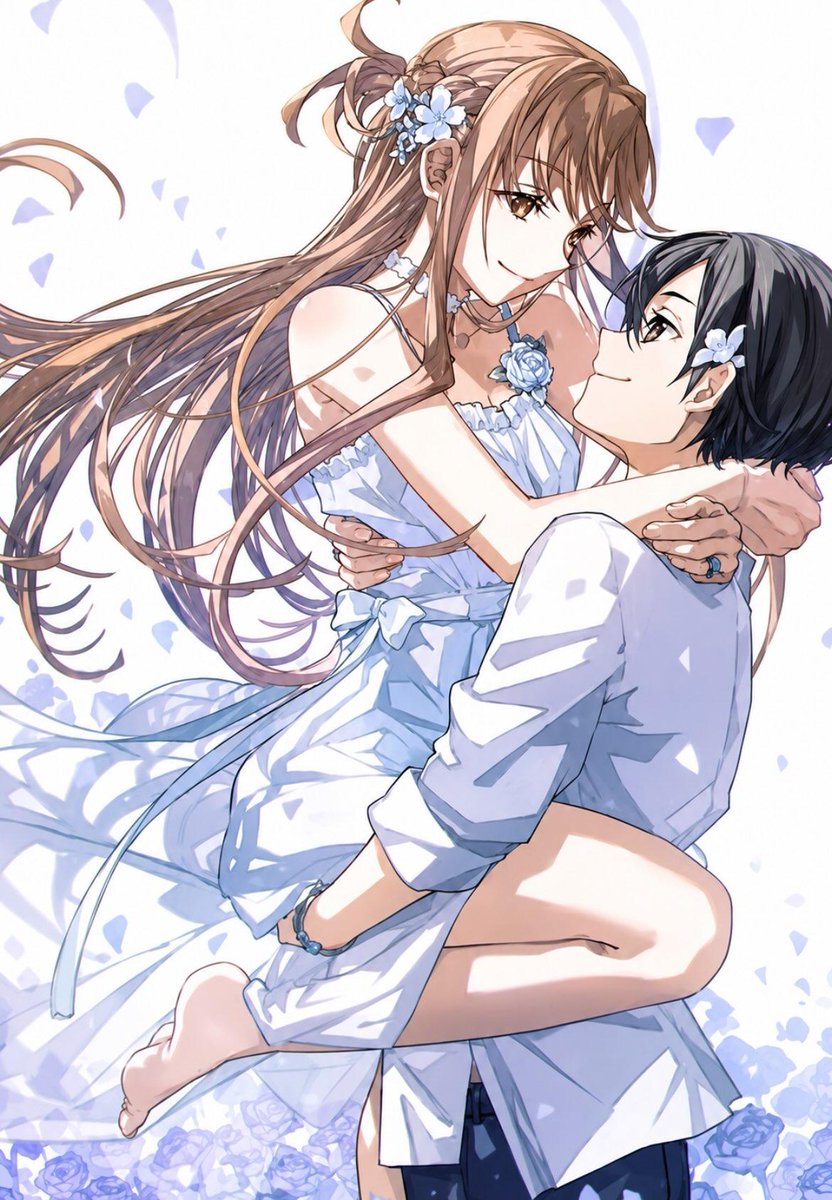 AnimetrendsLA's tweet photo. Sword Art Online: Sugary Days, es una nueva novela ligera que se lanzará este 7 de Agosto en Japón. 

La novela narra la vida de RECIÉN CASADOS de Kirito y Asuna en Aincrad. 💕 https://t.co/WC16Yijexs