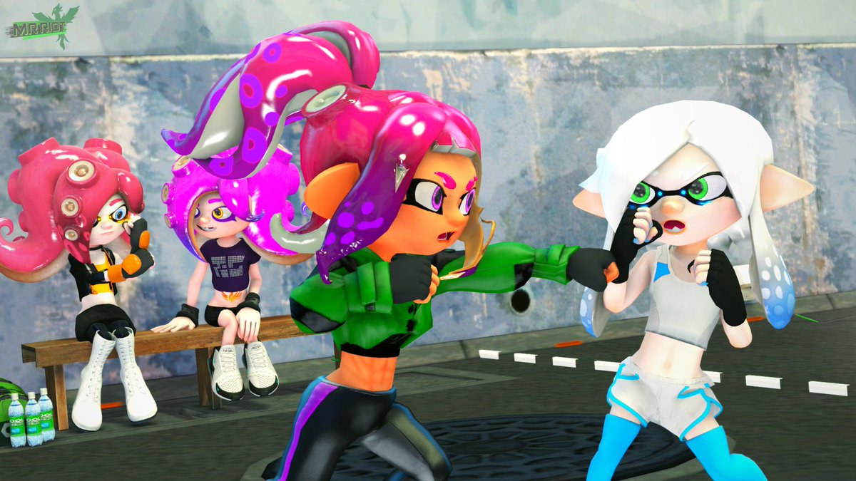 mrriot4444's tweet photo. Someone's gotta teach these ladies how to fight
Ft Erica (@TwoDevSensei) and Kira (@CrazyCrafter223)

#Splatoon #SFM https://t.co/wnpfC27Tml