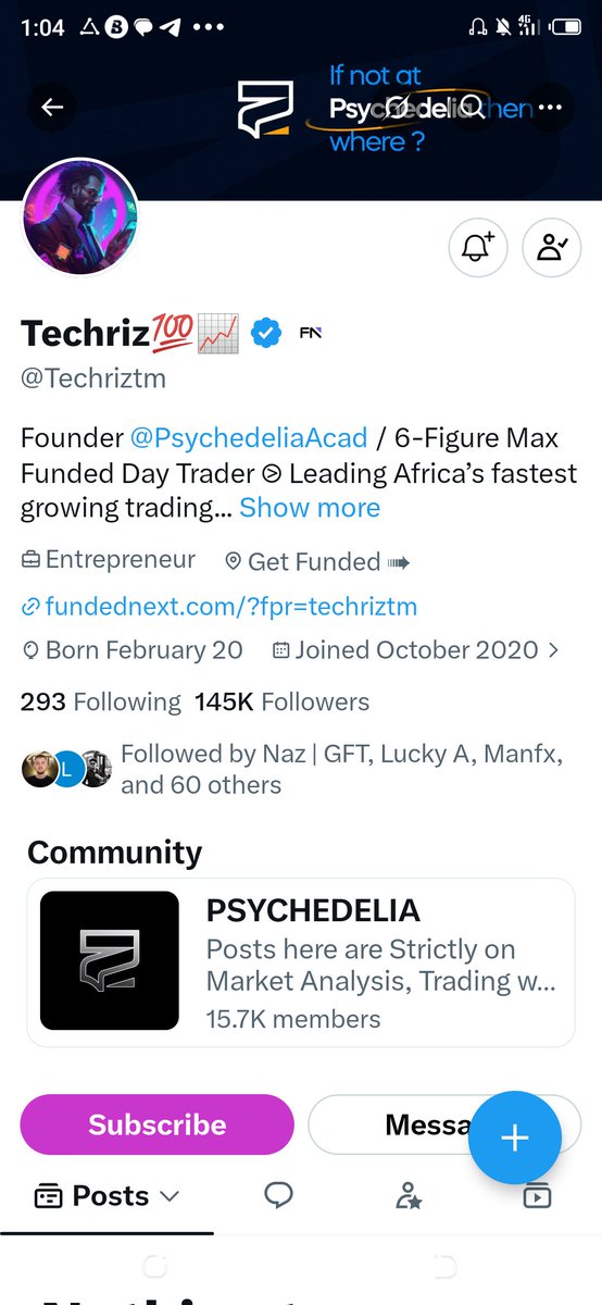 _iam_dynamic's tweet photo. @Techriztm @PsychedeliaAcad @FundedNext @TraderHadesh Done ✅ https://t.co/x4ftQVYBFC