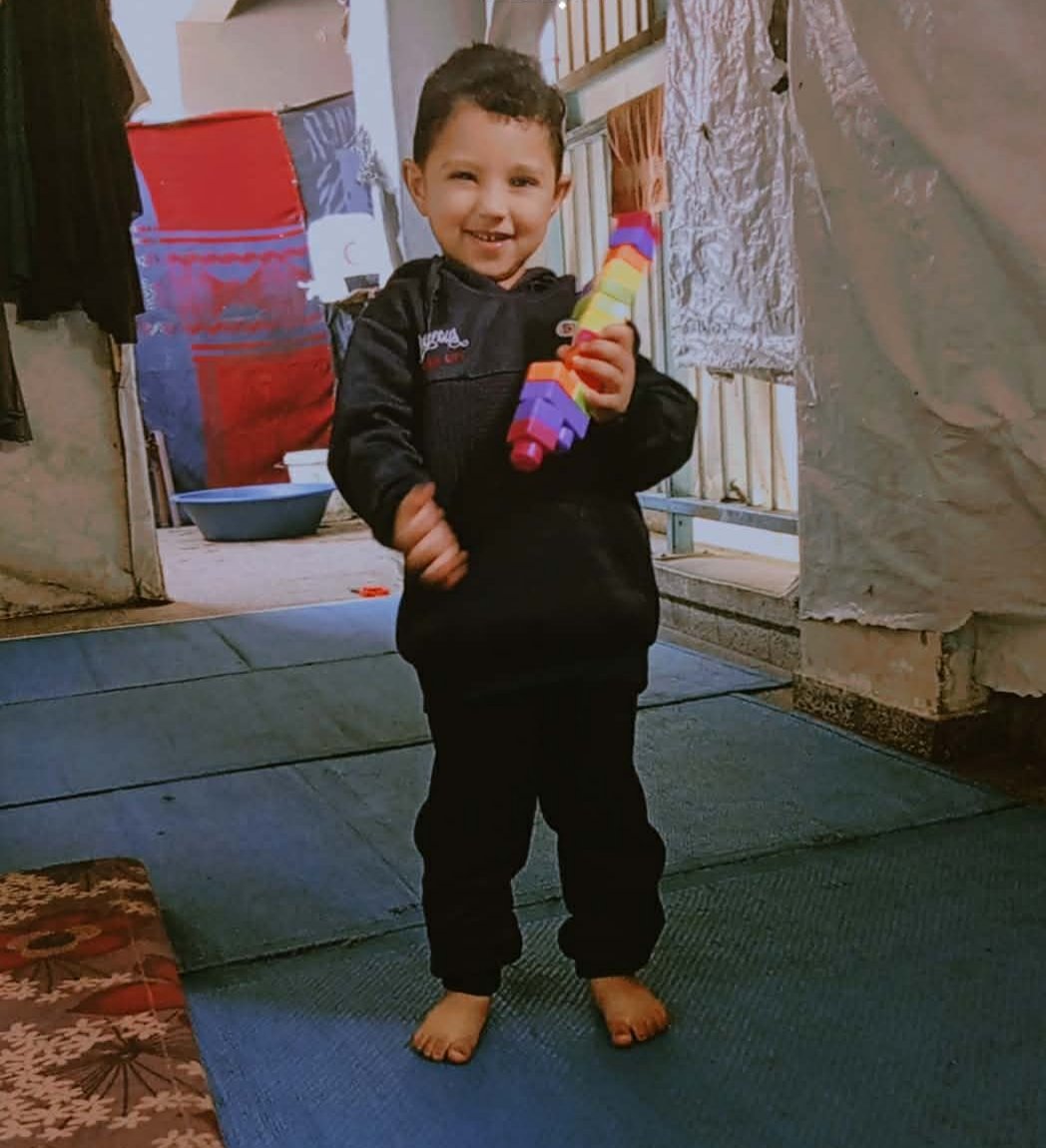 NHsam10450's tweet photo. @Boudicca61AD @TarynZhar Hossam cries when he sees children his age going to kindergarten and asks, “Why can’t I go too?”

I need $150 for his enrollment, backpack, clothes, and school supplies.

A small donation can help turn his tears into a smile.

🤍 Donation link in bio.
https://t.co/JN4ulOAm3U https://t.co/VTyFqytyQz