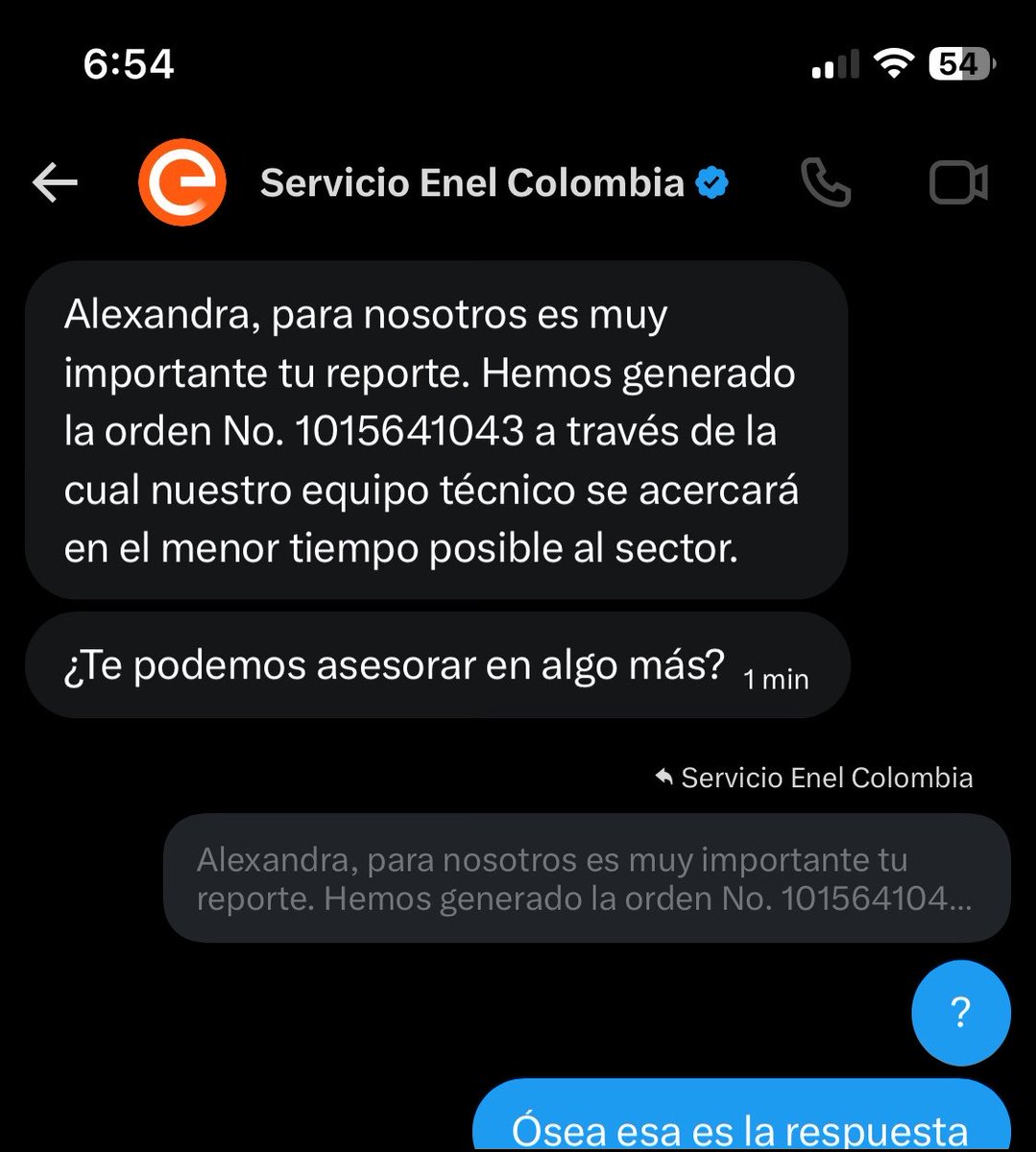 Alexand45574339's tweet photo. @EnelClientesCO La respuesta que dan, adjunto imágenes de la situación que se está presentando y no hemos recibido visita de enel, dicen que solo tienen una cuadrilla y está en la Vega, que tenemos que esperar, esperar un incendio de mayor magnitud? @Superservicios @RTVCnoticias https://t.co/8R8kuSVi6u