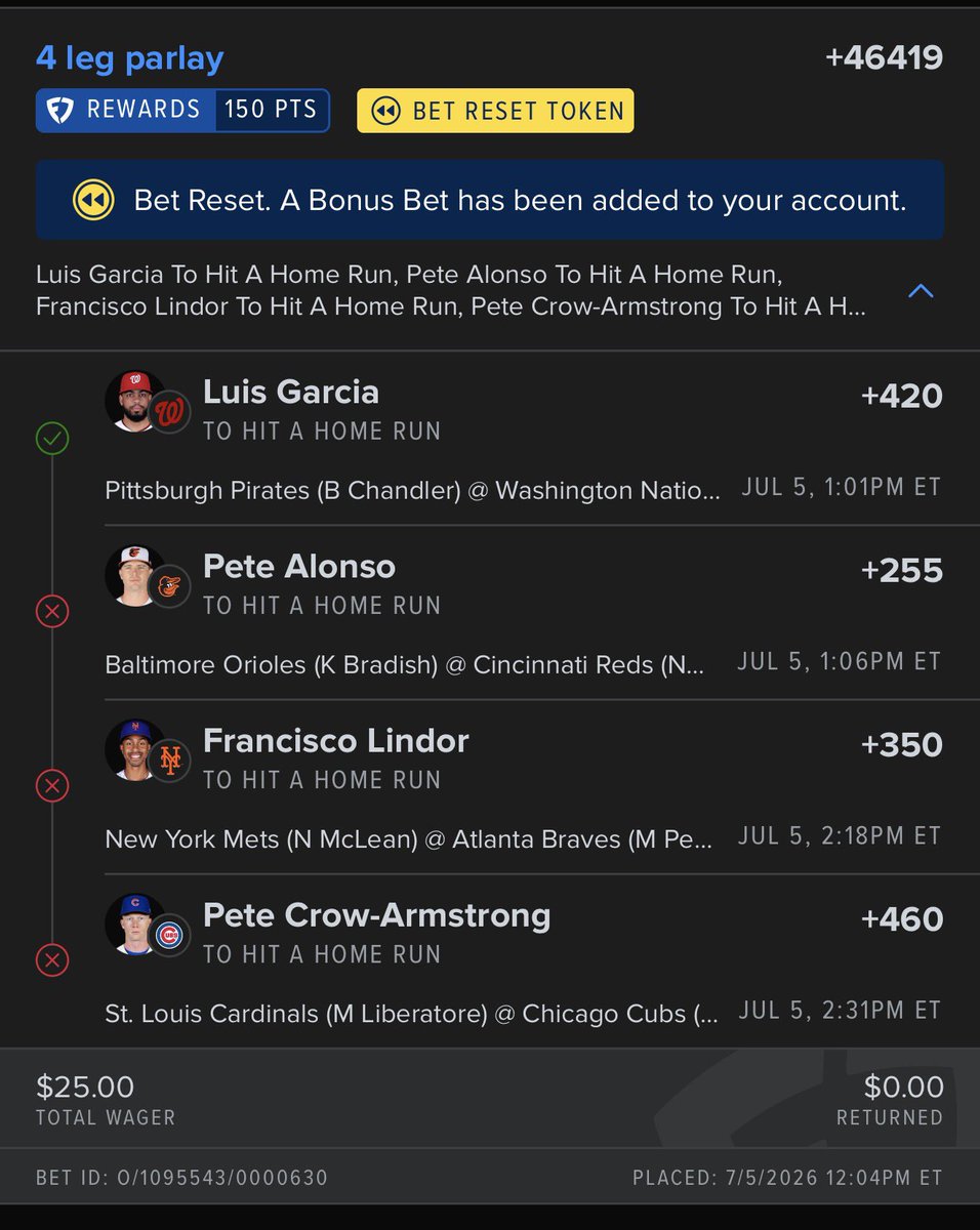 GambleToLose's tweet photo. @MLBHR Lmao you can’t be serious rn https://t.co/3S5U7q0xZu
