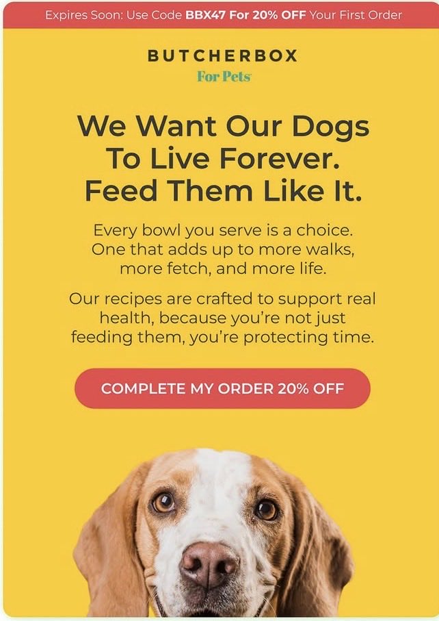 caffeinemo's tweet photo. Probably the best example I’ve seen of “sell emotions, not benefits”

You think it would hit the same if they just rattled on the ingredients/vitamins/quality/etc? https://t.co/LT1pVI0I2k