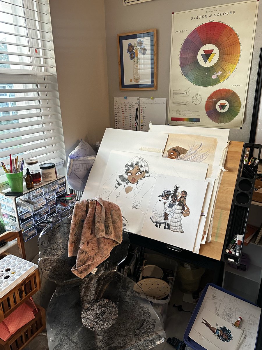 HzZellner's tweet photo. one day the “studio” will be real &amp; not just a corner in my apartment https://t.co/Y7h6ZBw5Rn