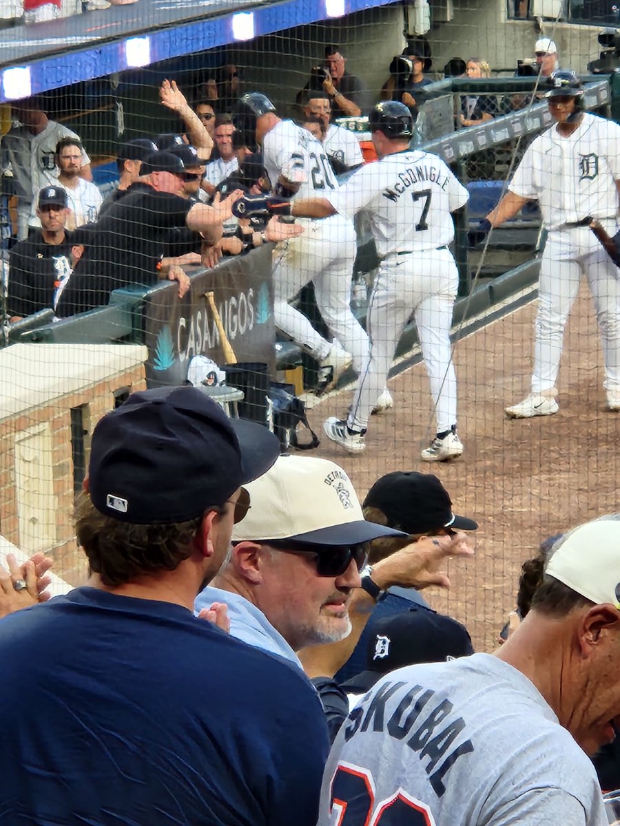 dclynick66's tweet photo. Spencer Torkelson just launched a 3-run 💣! Hell yeah!!! 

Tigers 6
Athletics 1
5th Inning
👍 #Tork #DNMW https://t.co/pU1nbMw4DF