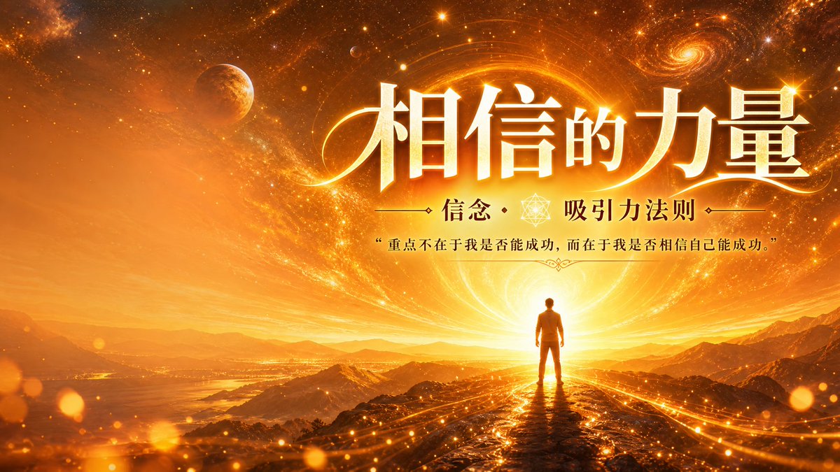 Sunny0ps's tweet photo. 相信相信的力量 🔥

“关键不在于我能否成功，而在于我是否相信自己能成功。”

当你真正相信自己可以做到时，全身的能量都会被唤醒。

你会愿意熬夜多努力一点、面对质疑依然向前，因为信念不是空谈，它是驱动你把“不可能”变成“我做到了”的内在力量。

没有信念的人在挫折前止步，有信念的人把失败踩在脚下，一步步走向目标。

你呢？此刻最需要相信自己的是哪件事？👇
#信念 #自我成长 #坚持
#吸引力法则