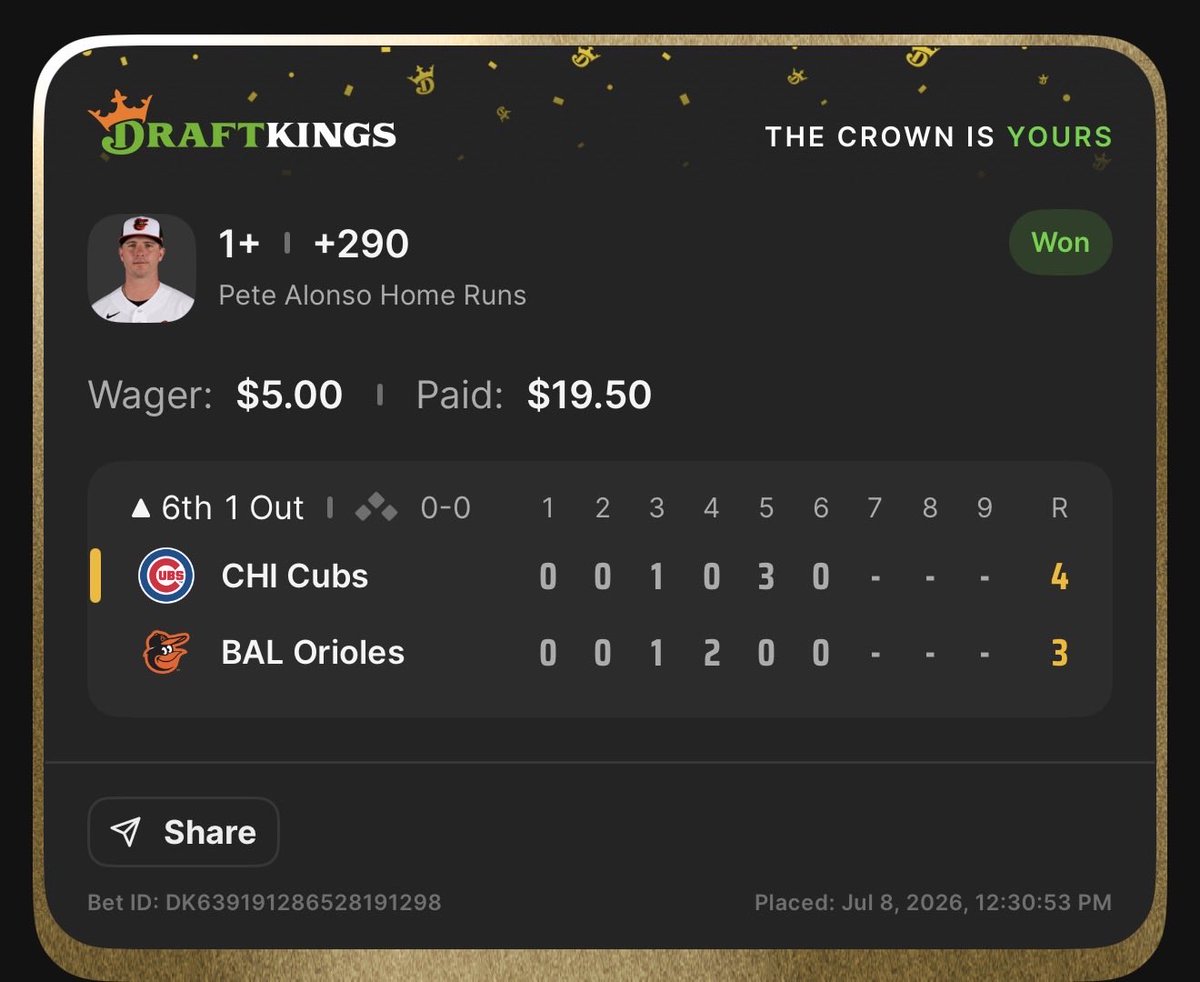 rogueghostps4's tweet photo. @gneiffer07 I took him today bc I knew Big Meat Pete was going to unknowingly hit one for you and your bro. https://t.co/8DVgVYkiXJ