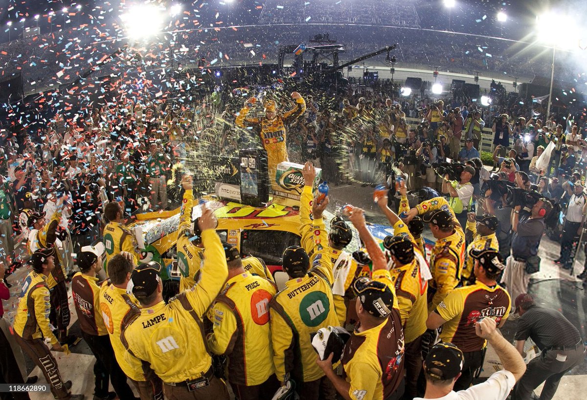 Basso488's tweet photo. 15 years ago today, Kyle Busch won the 2011 Quaker State 400 @ Kentucky. https://t.co/dz3X13MeXF