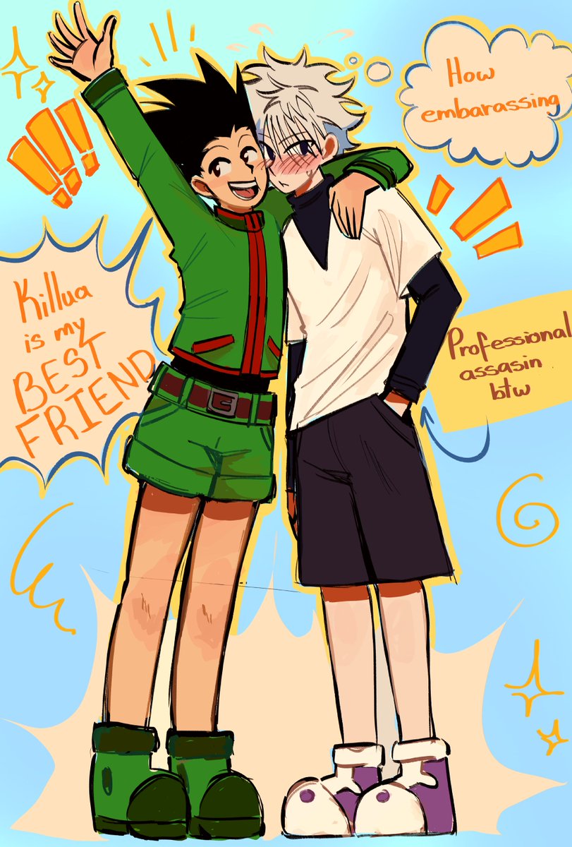 katstarlightt's tweet photo. Cuties 
#killugon #hxh #hunterxhunter https://t.co/oH4tCNv1Me