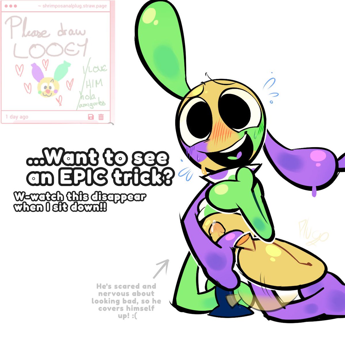 analshrimpoplug's tweet photo. AWWW THERE U HAV! 
#Dandysworldnsfw #dwnsfw #dandysworldrule34 #looeynsfw #looeyrule34 #nsfw #porn https://t.co/r6Jm7dzAnf