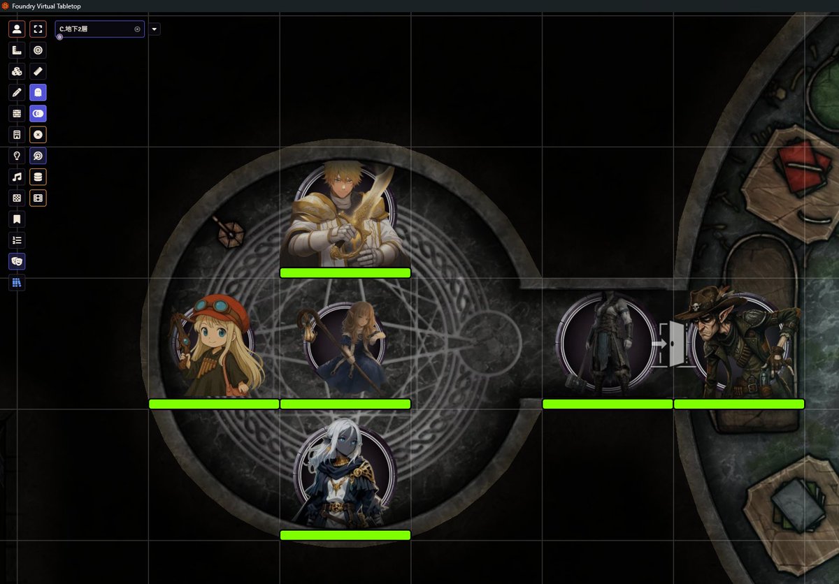 Abomination Vaults 5.5e 第11回セッション 23日目 カートグラファー7
