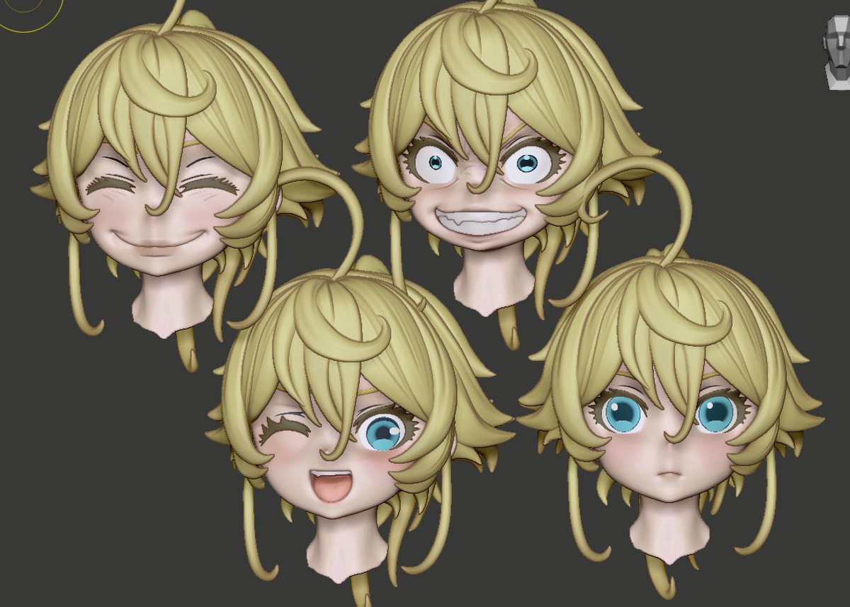 MarioMa61444858's tweet photo. wip face , I always start with a neutral facial expression; we will choose two faces for this figure
#zbrush https://t.co/HMao7O1fwD