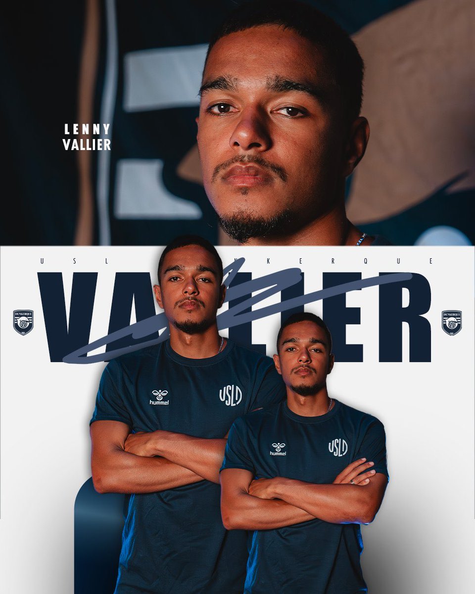 Bewww_Foot's tweet photo. 🚨OFFICIEL ! 

Le latéral gauche 🇫🇷 Lenny Vallier (27 ans) est transféré du CD Nacional (D1 🇵🇹) à l’USL Dunkerque ! 💙🤍

Il s’est engagé jusqu’au 30 juin 2028 avec les Maritimes. ✍️ 

(@usldunkerque) #USLD #mercato