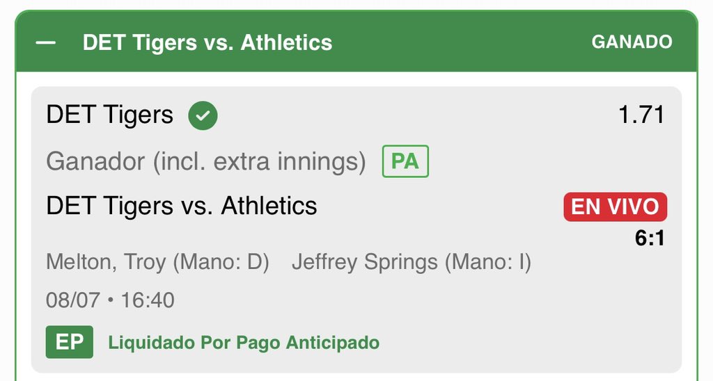 OVEdgePicks's tweet photo. Y después de unos días de inactividad, regresamos con este pick con PA 😎
Recuerden que todas nuestras apuestas las compartimos gratis en nuestro grupo de Telegram 
#MLB #OVEdgePicks https://t.co/QJkVnBB5DA
