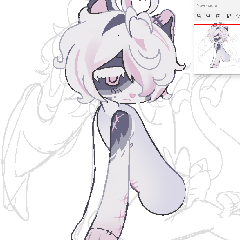 99gvro's tweet photo. pagedoll wip for my girlfriend.... might open pagedoll comms if i do some more and get used.. https://t.co/SqNPsy7b67