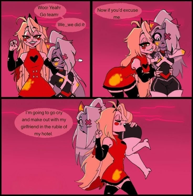 hellaversearts's tweet photo. #Hazbinhotel #chaggie https://t.co/Shv1FjWVD0