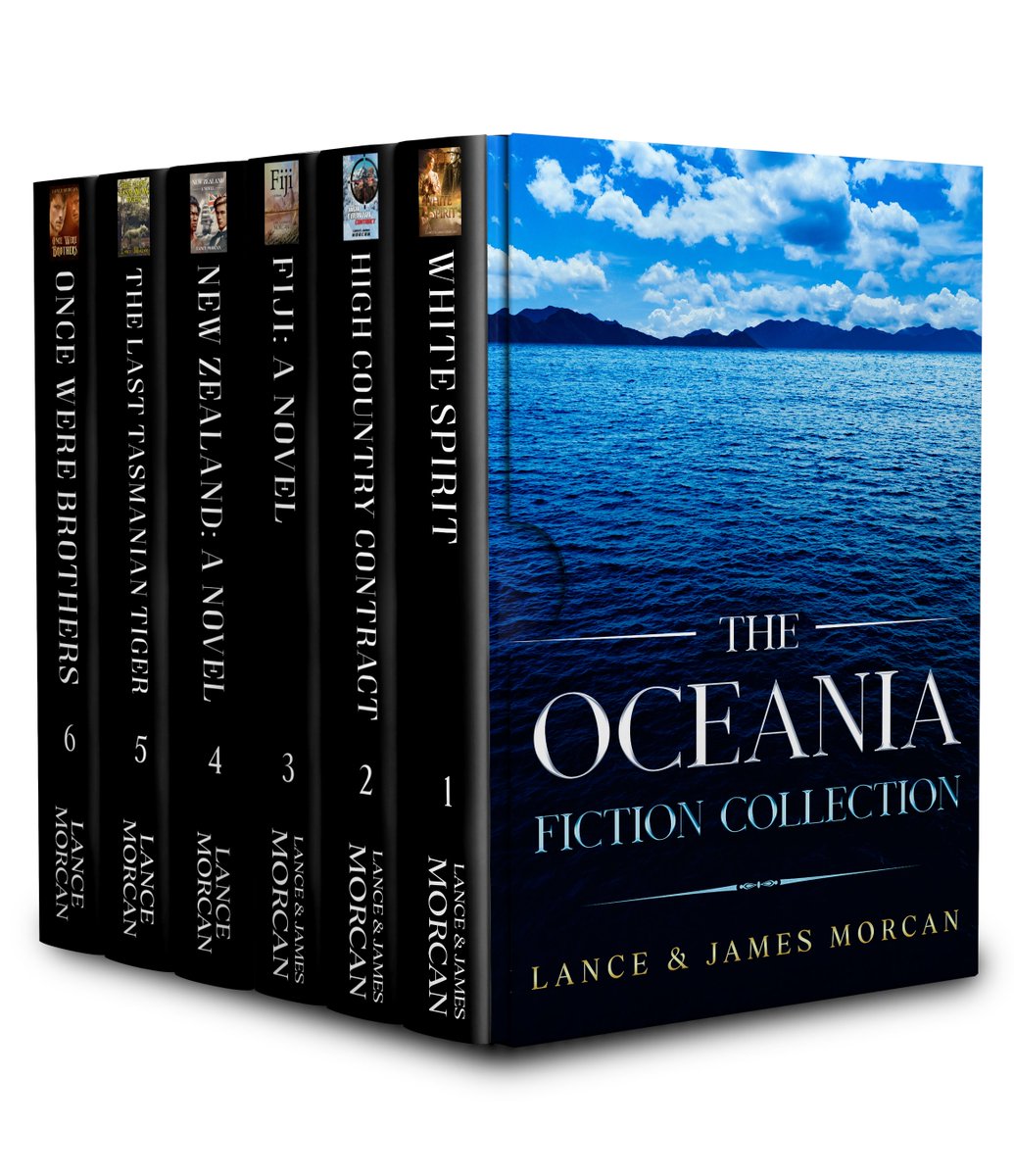 SterlingGate's tweet photo. 'THE OCEANIA FICTION COLLECTION'
-by Lance &amp; James MORCAN

>>> 6 books in 1 box set! <<<  

-White Spirit   
-High Country Contract   
-Fiji: A Novel   
-New Zealand: A Novel   
-The Last Tasmanian Tiger   
-Once Were Brothers  

#FREE @ #KindleUnlimited

https://t.co/JCSqgUJRqX https://t.co/fhWT7fGoYU