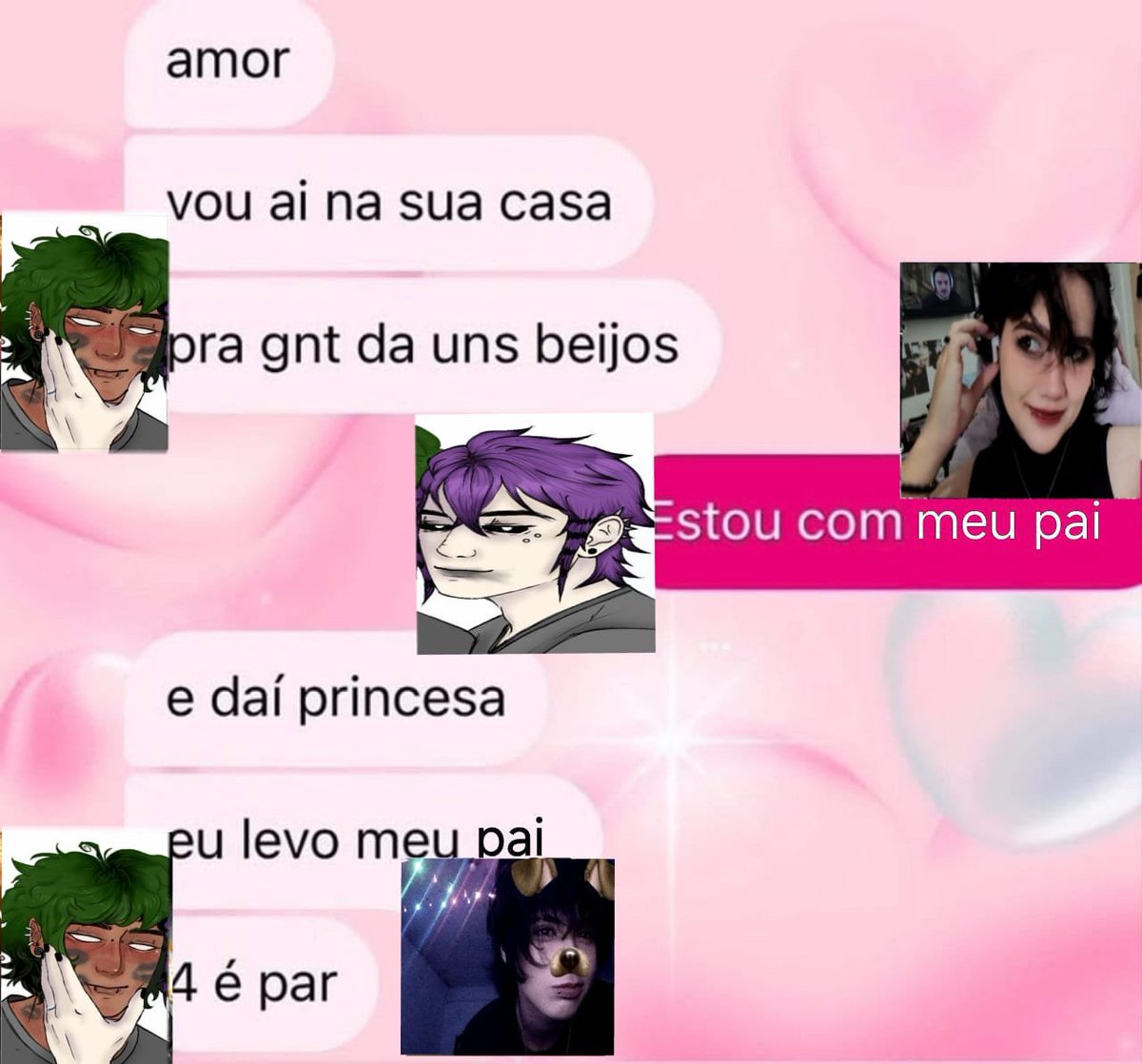 cabecadecd's tweet photo. Ele, elu, ele e eu #oc https://t.co/R093lnfGpw