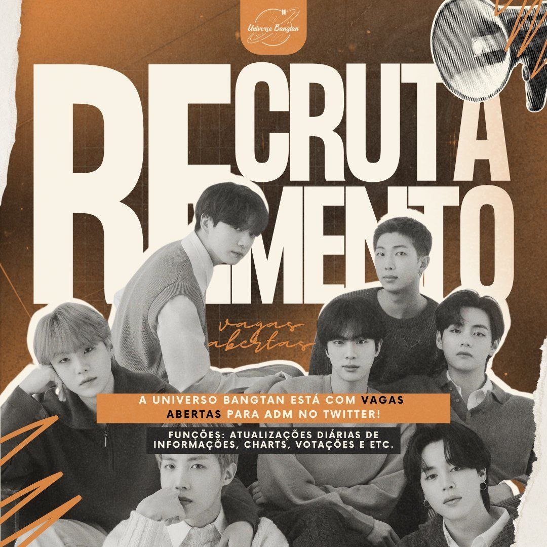 UniversBTS_'s tweet photo. 📢 ARMYs, estamos com recrutamento aberto para adm em nossa equipe do Twitter!

Você gostaria de fazer parte da UB? Preencha o formulário abaixo rapidinho. 💜

📑https://t.co/XX5rTbxt1v

Se não tiver interesse, por favor dê RT para nos ajudar a alcançar mais pessoas 🫂 https://t.co/gORt5johSs