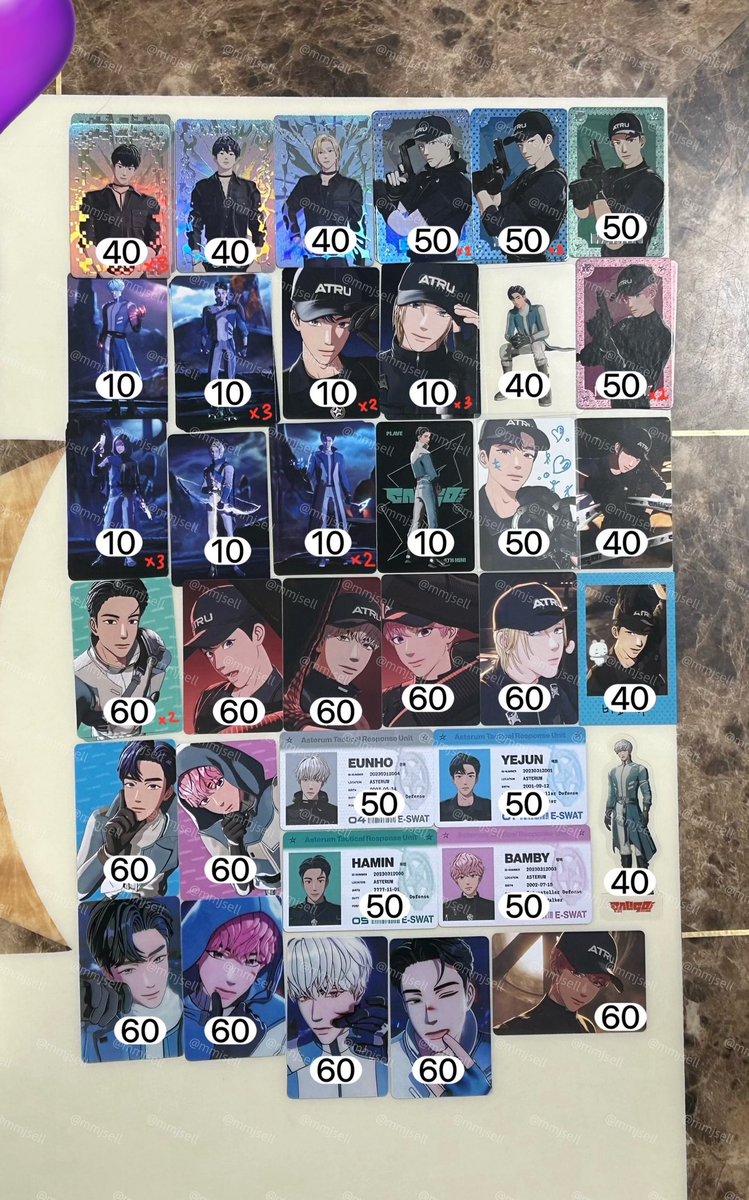 mmjsell's tweet photo. ✨ การ์ดราคาตามภาพ
🌱 ค่าส่ง 40฿ ems (พื้นที่พิเศษ+20฿)

#ตล���ดนัดplave https://t.co/szT0eaYbct