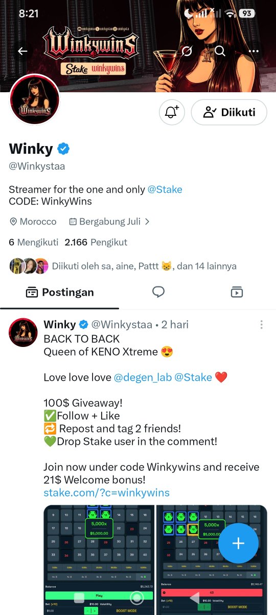 wons_win500's tweet photo. @CGAPromotes @Winkystaa done, wish me luck https://t.co/NiHWItabIA