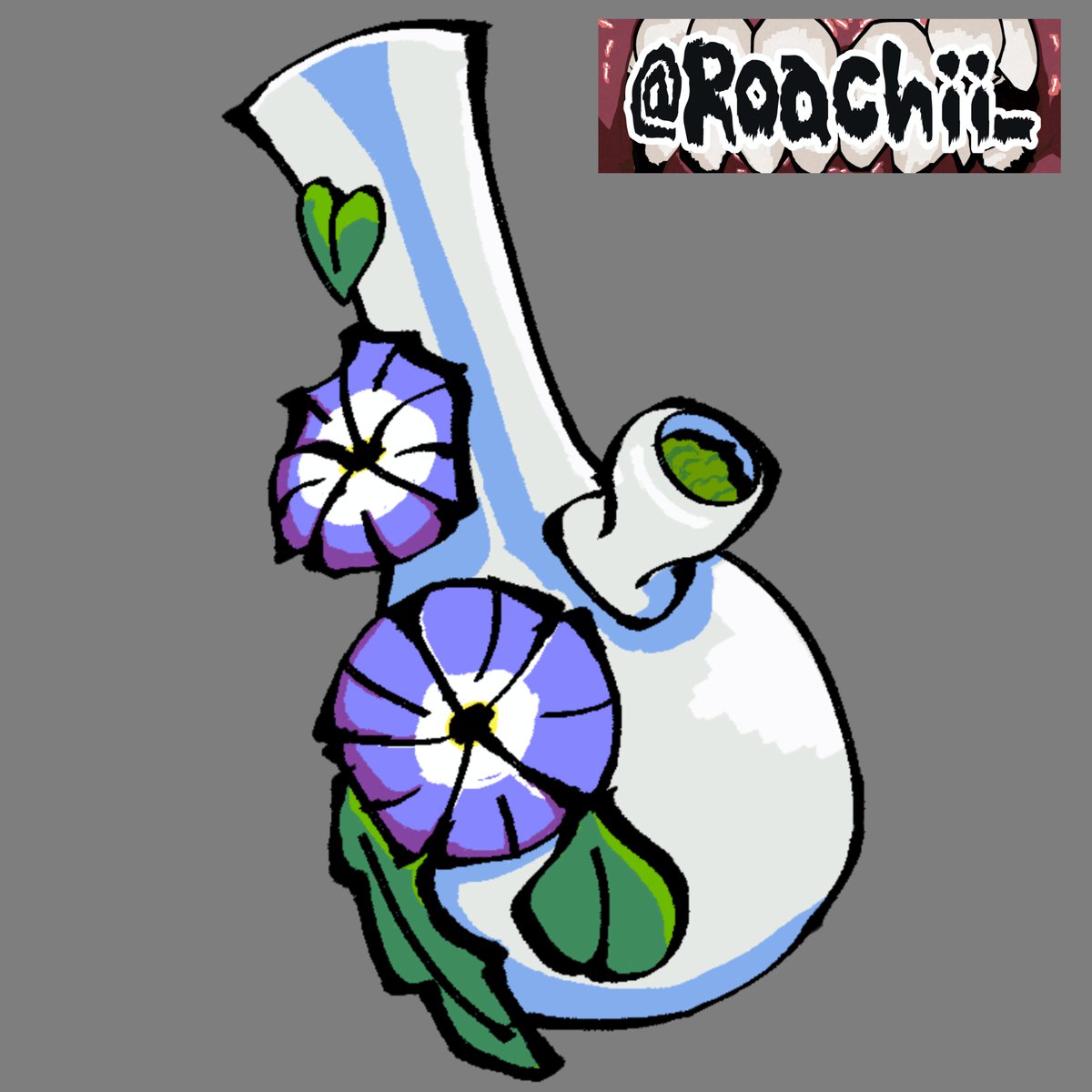 Roachii_'s tweet photo. made something soft for once. vase + "flowers"

#stickerdesign #plantlover #illustration https://t.co/manTQovz6p