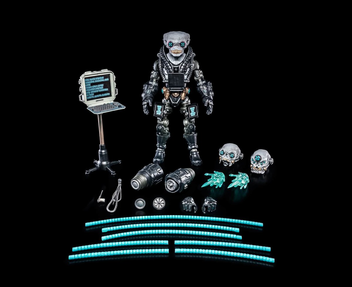 preterniadotcom's tweet photo. Four Horsemen Cosmic Legions The Brainer / Mechroticon. https://t.co/4vSheeishh