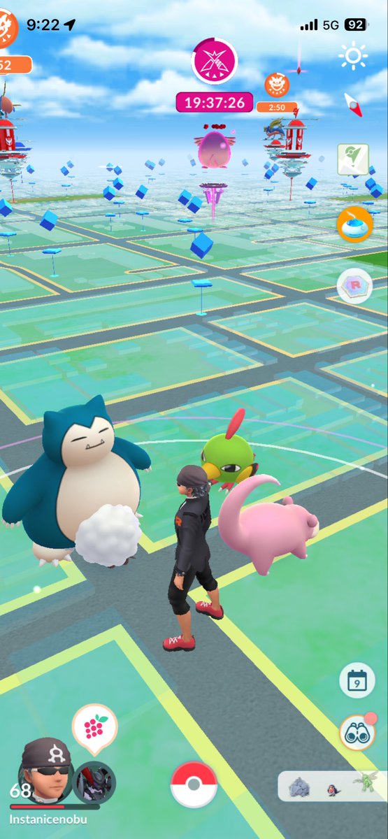 FAMILLE815NOBU's tweet photo. おぅっ、、、

#ポケモンGO https://t.co/mWWXD84uIg