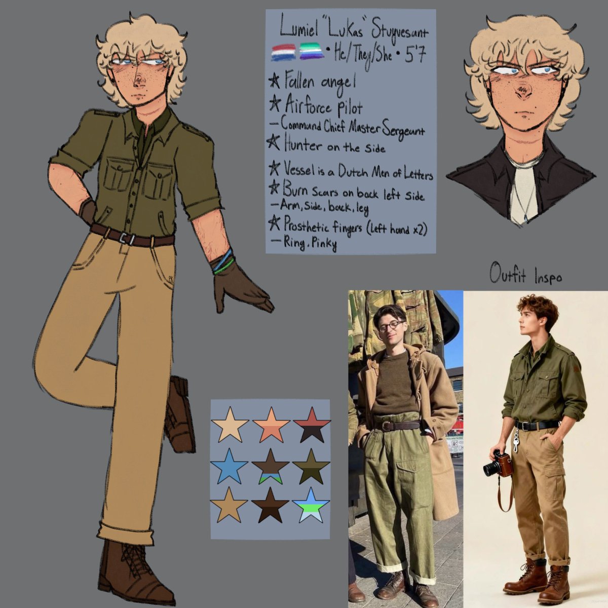 pierskatz's tweet photo. SPN oc ref upon yall, whipped this up so fast for AF
#supernatural #oc https://t.co/EC3zdkL1TE