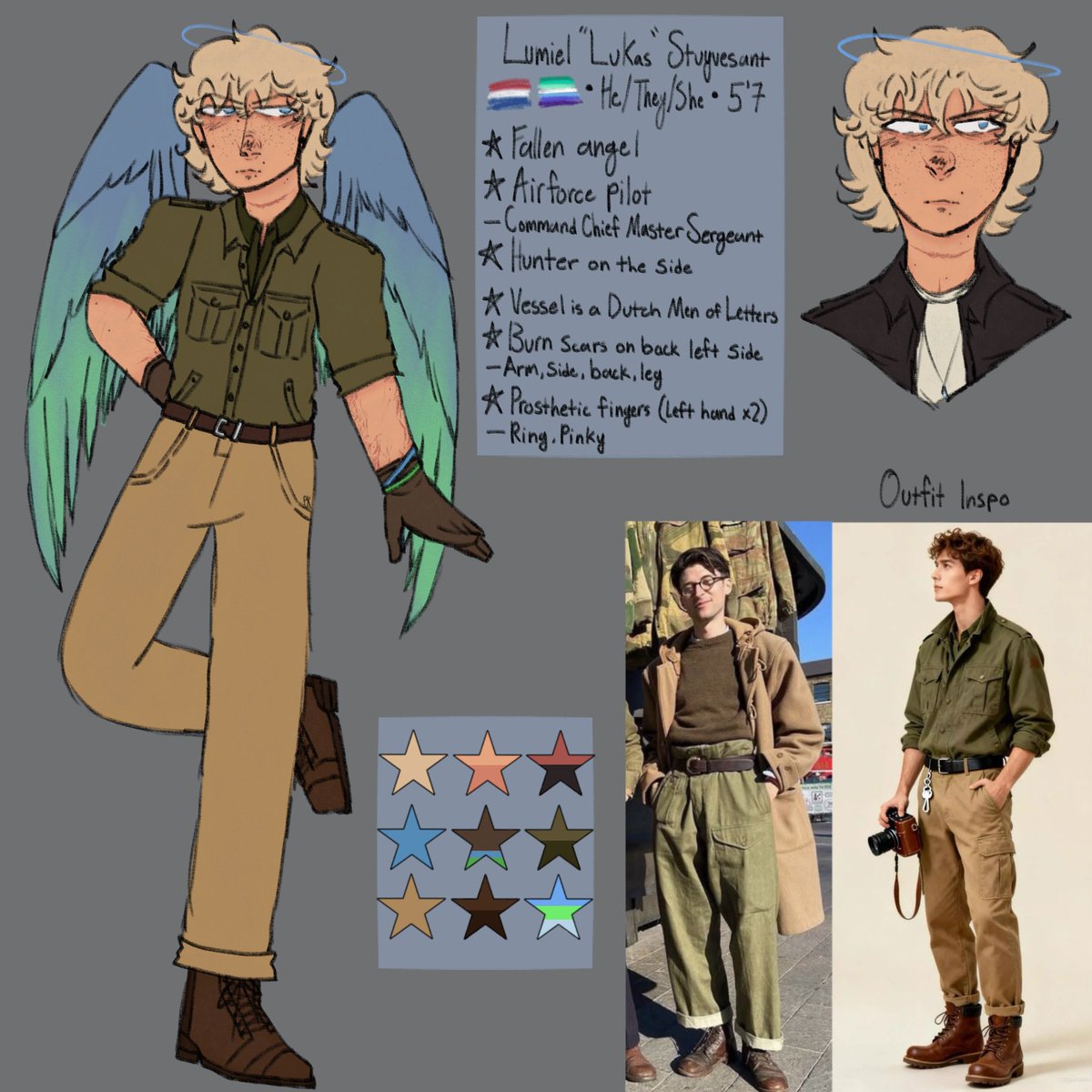 pierskatz's tweet photo. SPN oc ref upon yall, whipped this up so fast for AF
#supernatural #oc https://t.co/EC3zdkL1TE