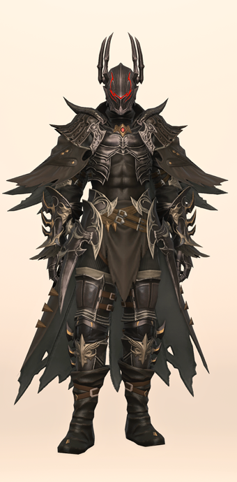 Rueian's tweet photo. @Aetas_Memoria Later reused the design for a PvP Armor set https://t.co/My4KQzAO1K