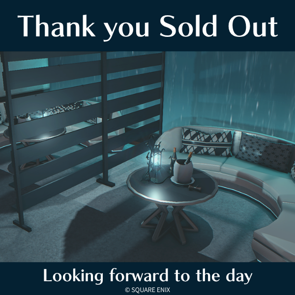 atNight_ff14's tweet photo. ただいまをもちまして、抽選予約の受付を締め切らせていただきます
ご予約確定のお知らせはこのあと22時迄を目途に順次行わせていただきますが、当選された方のみへのご連絡とさせていただきますことをご了承ください
今回抽選予約の時点で満席となりましたので先着予約はございません
#atNight_FF14 https://t.co/Dh30P1VWhm