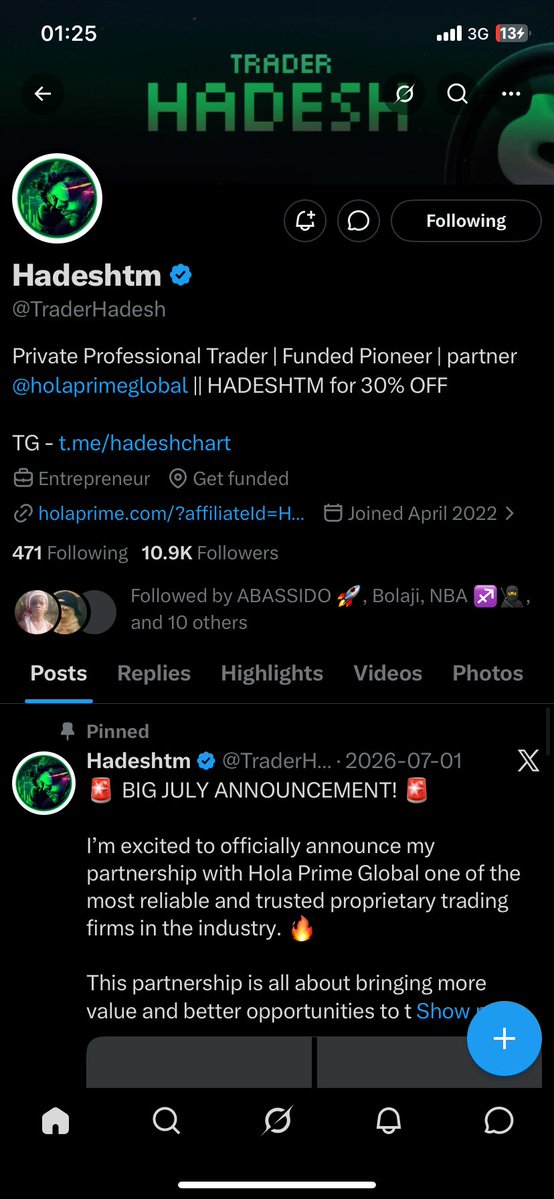 prostifx's tweet photo. @Techriztm @Nedu_Live @PsychedeliaAcad @FundedNext @TraderHadesh @PsychedeliaAcad 
@Techriztm 
@FundedNext 
@TraderHadesh 
All done https://t.co/TgNkJzzc6h