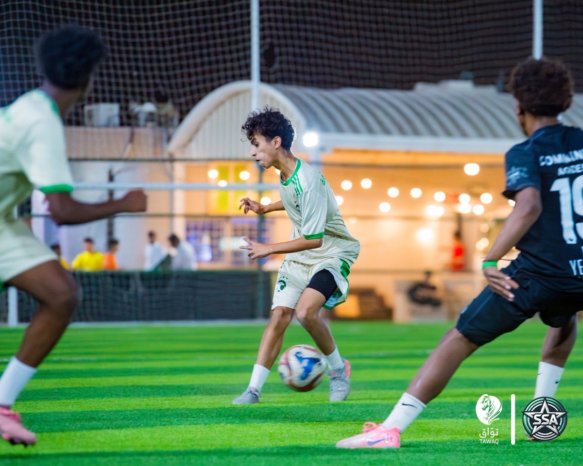 SAStarsAcademy's tweet photo. نهاية اللقاء 😍💚

الجولة الثانية من بطولة المحترف 🏆 https://t.co/etB1QawplS