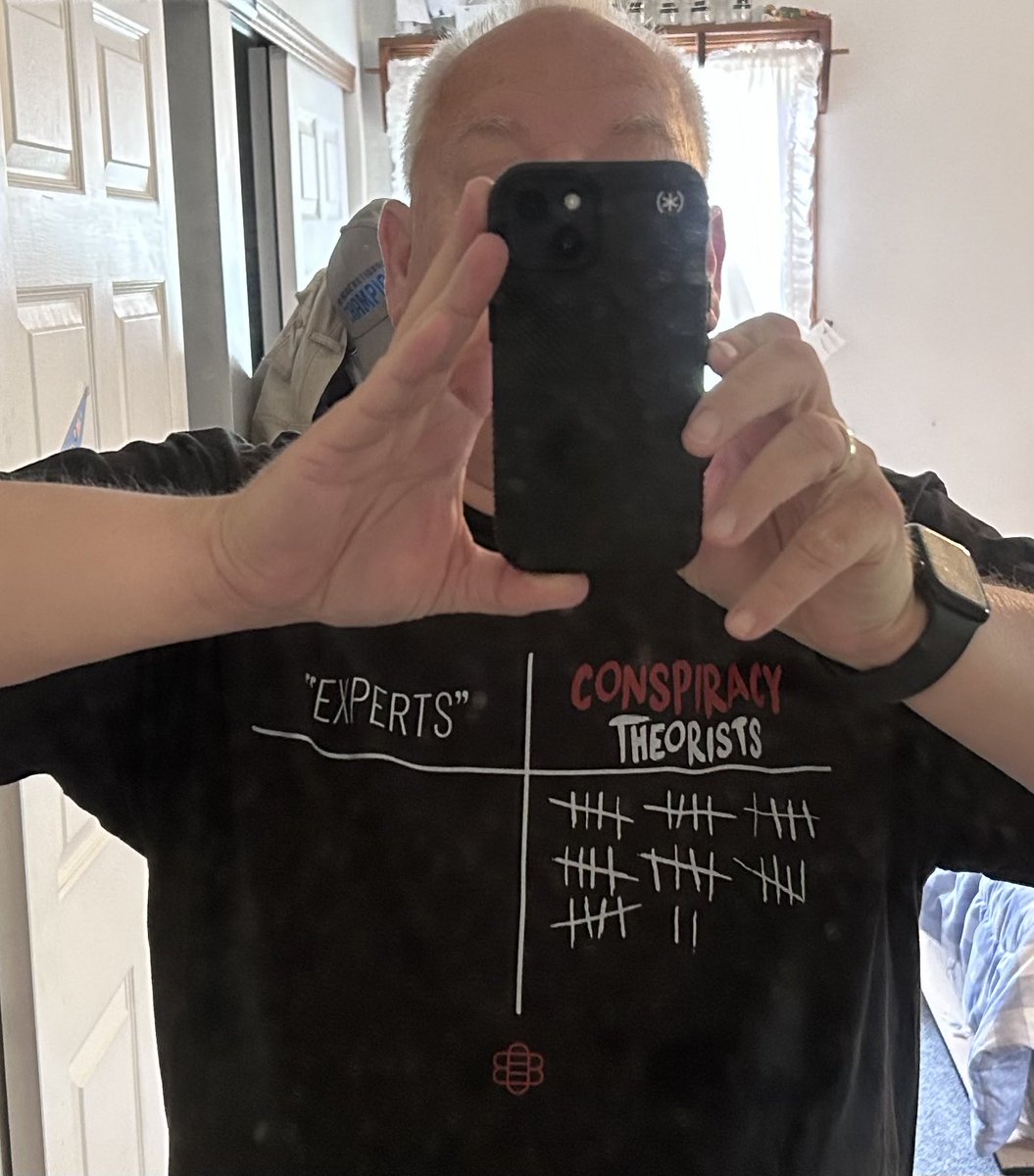 RoshakTim's tweet photo. @Jasmine_Keith 💯!  This is one of my favorite TShirts - I wear it often. I’m amazed at how many people ask me where they can get one!  😀 https://t.co/erpdJVEIff