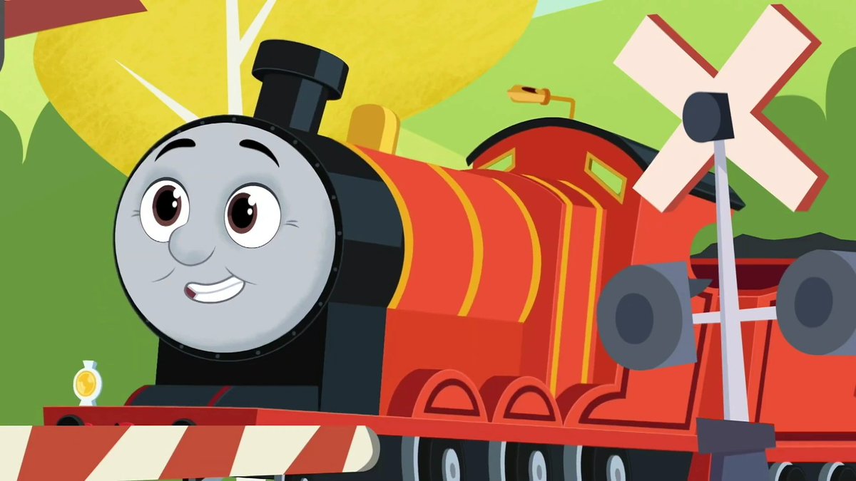 starlightfan02's tweet photo. The face is THE most important part of a character design and when you look at the likes of James, who's face on the TV side of things was consistent for 40 years, only having slightly alterations when the medium changed, the 2026 one sticks out like a sore thumb https://t.co/yfCNHlMLwU