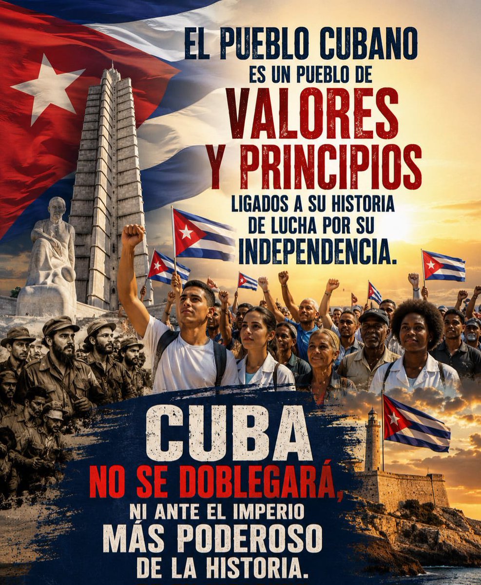 cubacooperaTlma's tweet photo. Mientras #EEUU impone sanciones, #Cuba brinda solidaridad,mientras 🇺🇲se vale de chantaje para doblegar a un pueblo heróico,Cuba brinda cooperación,Cuba no se doblegará,#CubaEstáFirme,fiel a su legado,a sus principios y a su historia
#CubaPorLaVida
#CubaCoopera
#BMCT #Manufahi https://t.co/Lc5lSzfzSu